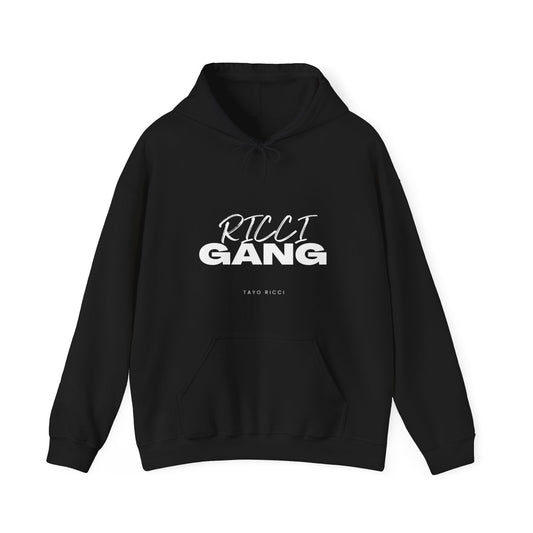 Black "Ricci Gang" Hoodie